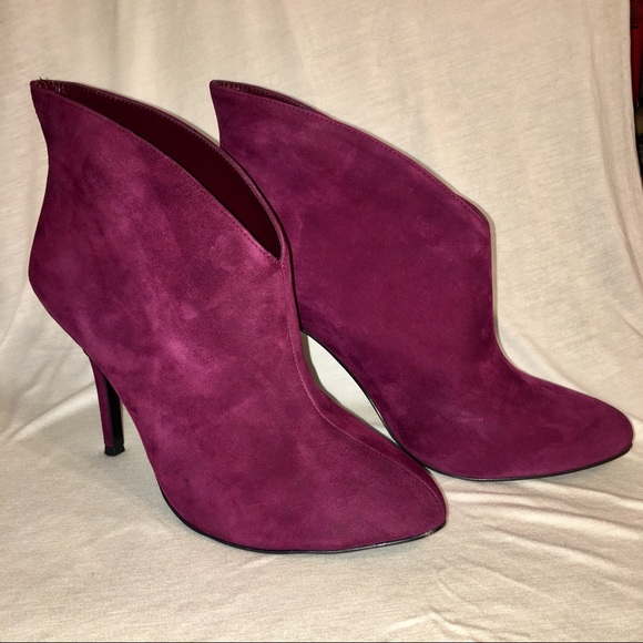 Vince Camuto Shoes - Vince Camuto Purple Booties